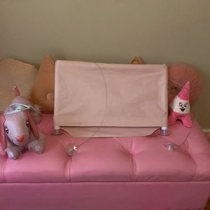 Pink cat windowsill seat